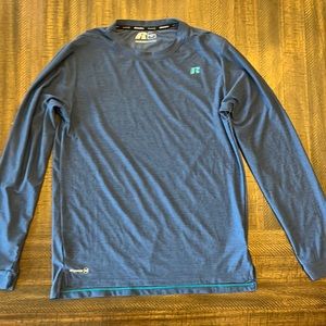 Boys XXL long sleeved Russell Dri-power shower